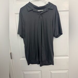 Old Navy Men's Dark Gray Polo Shirt
